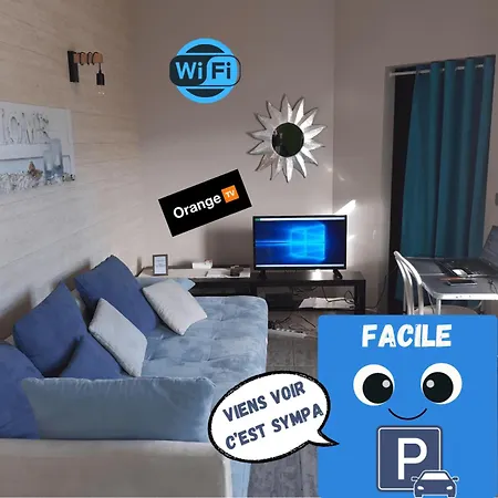 Sejour Agreable Confort Avec Parking Apartment